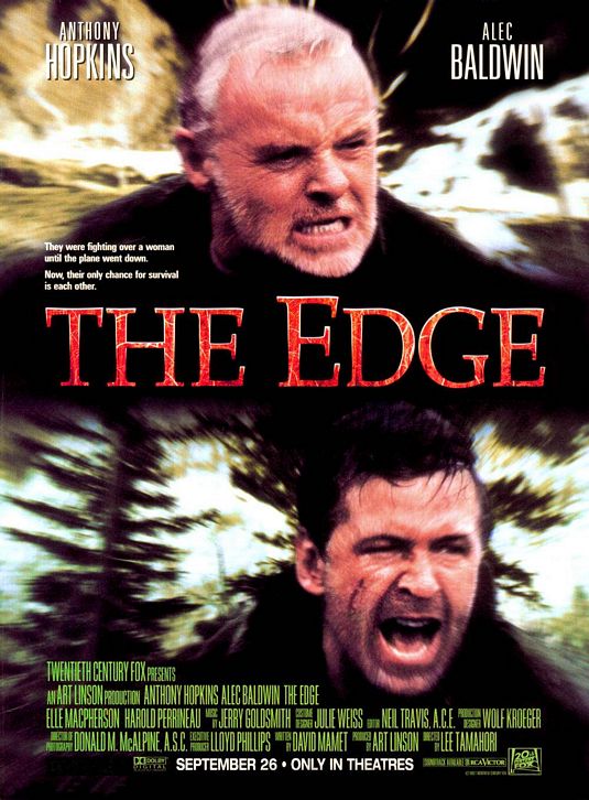 the movie poster: The Edge (1997) ver2