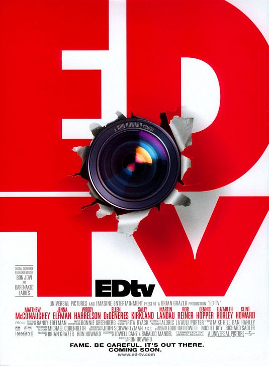 the movie poster: edTV (1999)