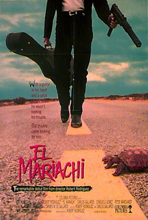 the movie poster: El Mariachi (1993)