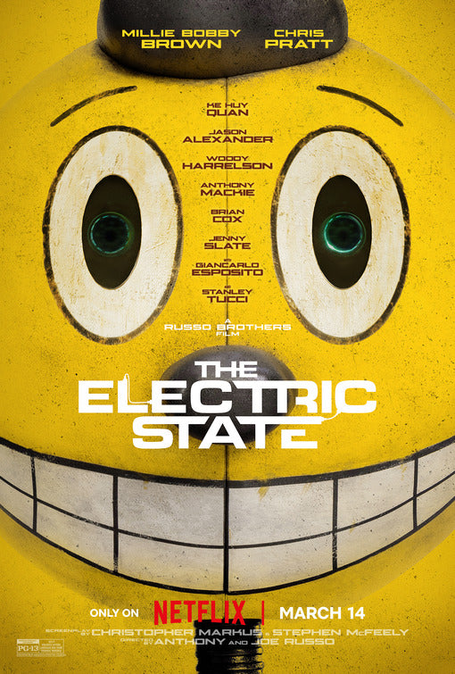 1000 piece jigsaw puzzle for the movie poster: The Electric State (2025)