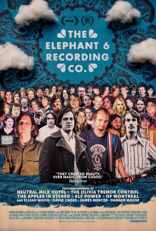 1000 piece jigsaw puzzle for the movie poster: The Elephant 6 Recording Co. (2023)