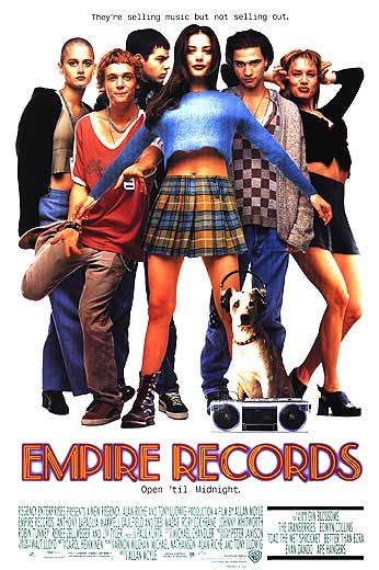 the movie poster: Empire Records (1995)