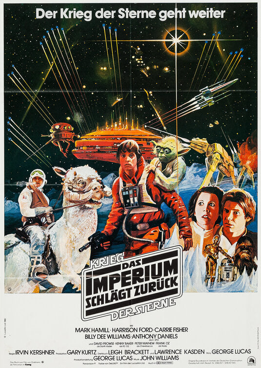 the movie poster: The Empire Strikes Back (1980) ver10