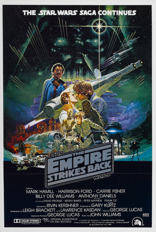 the movie poster: The Empire Strikes Back (1980) ver4