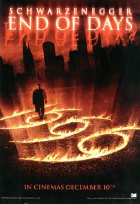 the movie poster: End of Days (1999) ver6