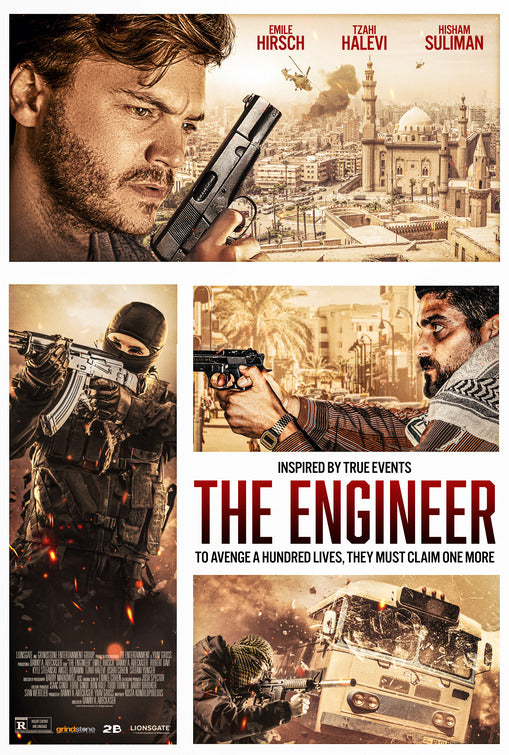 1000 piece jigsaw puzzle for the movie poster: The Engineer (2023)