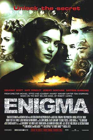 the movie poster: Enigma (2002)