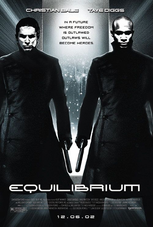 the movie poster: Equilibrium (2002)