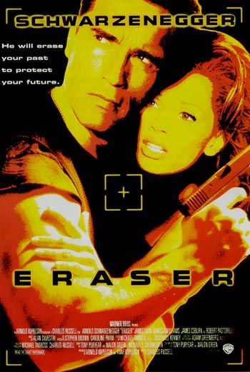 the movie poster: Eraser (1996) ver3