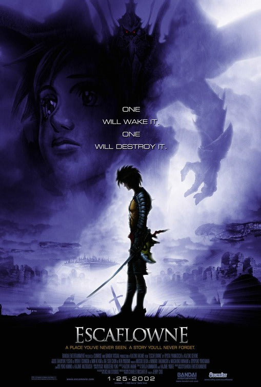 the movie poster: Escaflowne (2002)