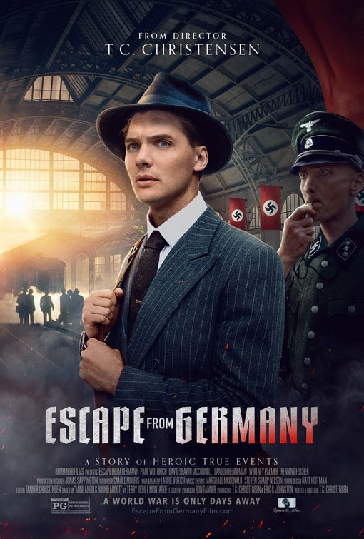 1000 piece jigsaw puzzle for the movie poster: Escape from Germany (2024)