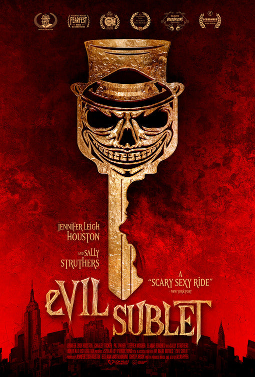 1000 piece jigsaw puzzle for the movie poster: eVil Sublet (2023)