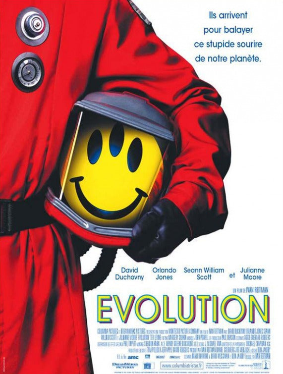 the movie poster: Evolution (2001) ver2