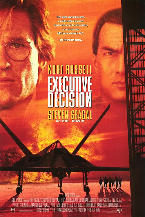 the movie poster: Executive Decision (1996) ver2