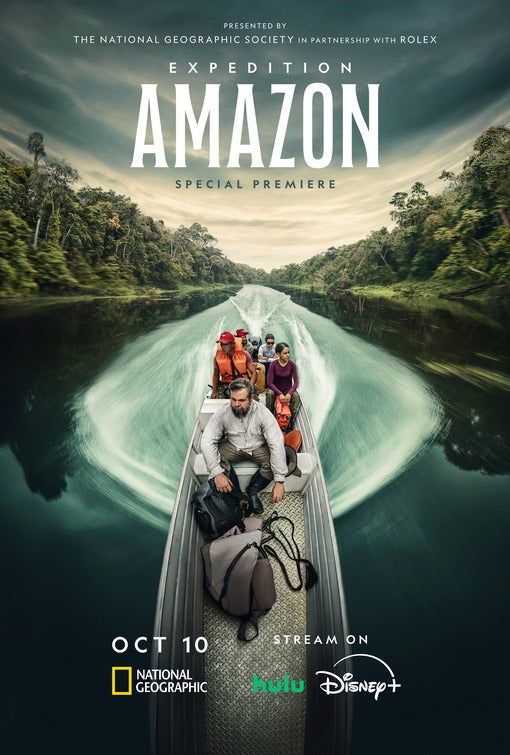 1000 piece jigsaw puzzle for the movie poster: Expedition Amazon (2024)