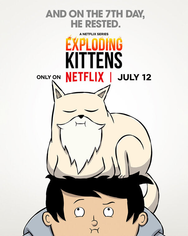 1000 piece jigsaw puzzle for tv poster: Exploding Kittens, ver2