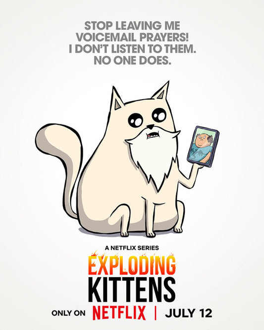 1000 piece jigsaw puzzle for tv poster: Exploding Kittens, ver3