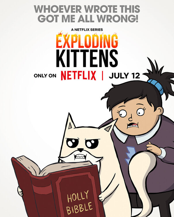 1000 piece jigsaw puzzle for tv poster: Exploding Kittens, ver5