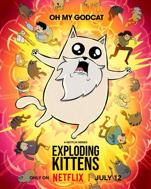 1000 piece jigsaw puzzle for tv poster: Exploding Kittens, ver7