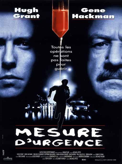 the movie poster: Extreme Measures (1996) ver2