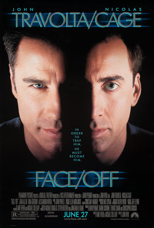 the movie poster: Face/Off (1997)