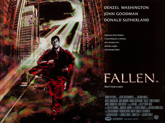 the movie poster: Fallen (1998) ver2