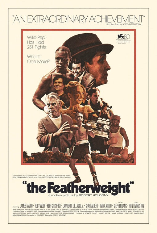 1000 piece jigsaw puzzle for the movie poster: The Featherweight (2024)