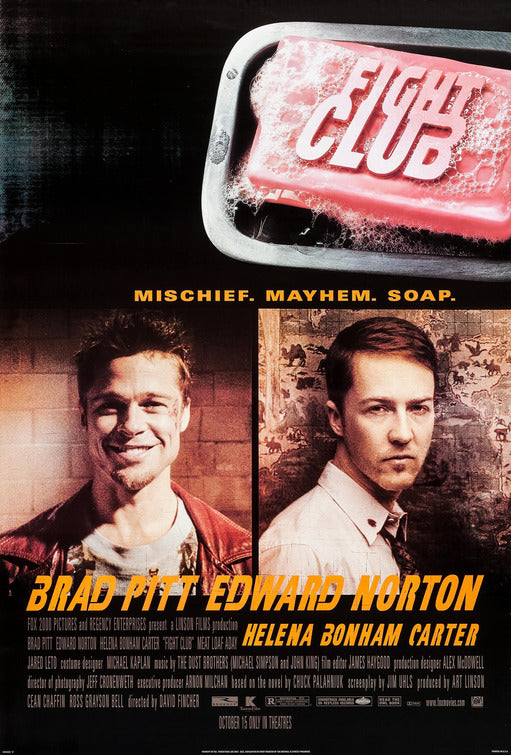 the movie poster: Fight Club (1999) ver4