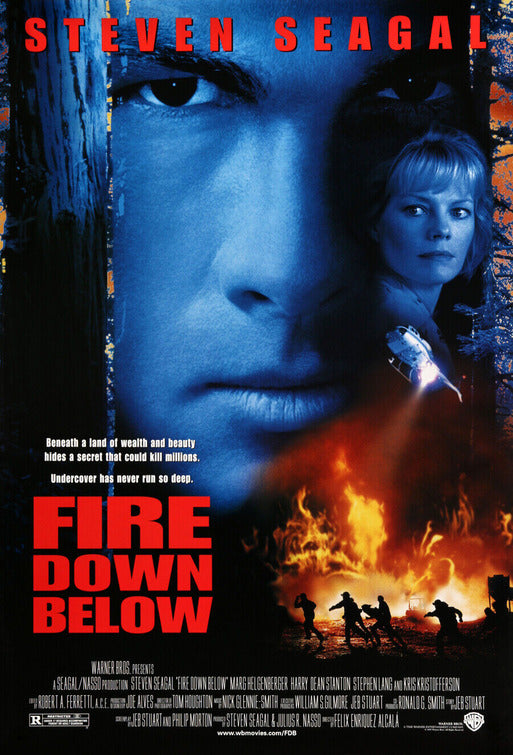 the movie poster: Fire Down Below (1997)