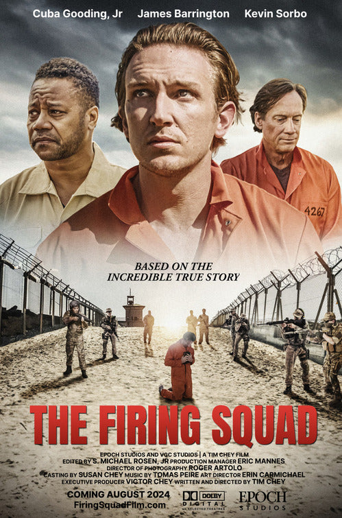 1000 piece jigsaw puzzle for the movie poster: The Firing Squad (2024)