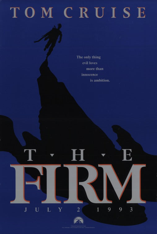 the movie poster: The Firm (1993) ver1