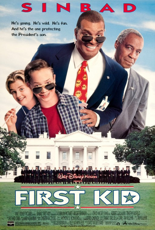 the movie poster: First Kid (1996)