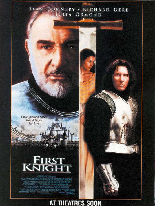 the movie poster: First Knight (1995)