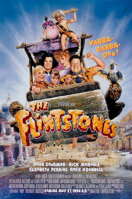 the movie poster: The Flintstones (1994) ver2