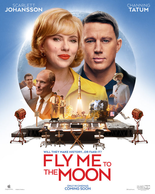 1000 piece jigsaw puzzle for the movie poster: Fly Me to the Moon (2024) ver4