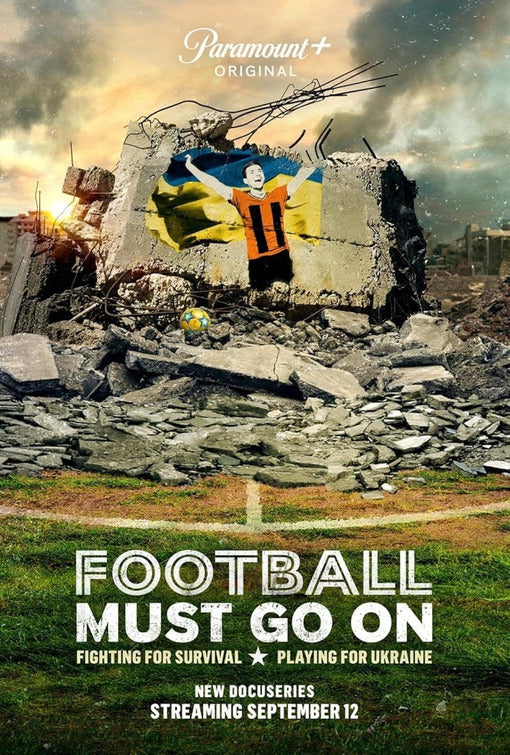 1000 piece jigsaw puzzle for tv poster: Football Must Go On