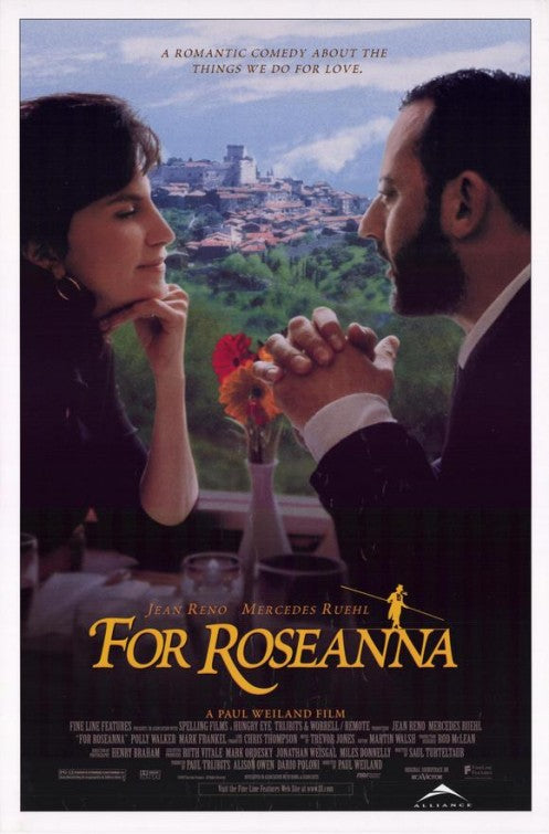 the movie poster: For Roseanna (1997)