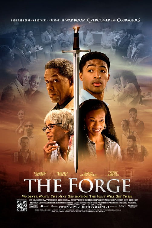 1000 piece jigsaw puzzle for the movie poster: The Forge (2024)