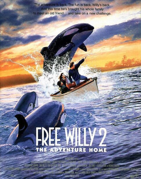 the movie poster: Free Willy 2: The Adventure Home (1995)