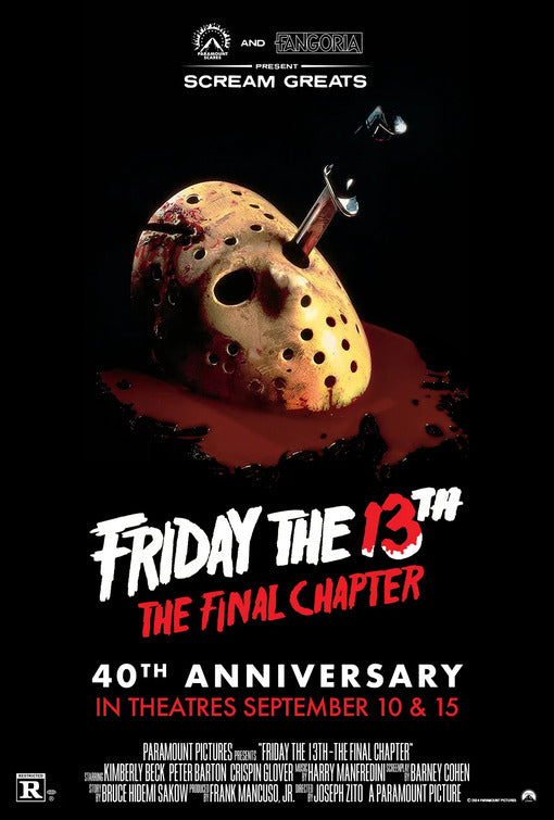 1000 piece jigsaw puzzle for the movie poster: Friday the 13th: The Final Chapter (1984) ver2