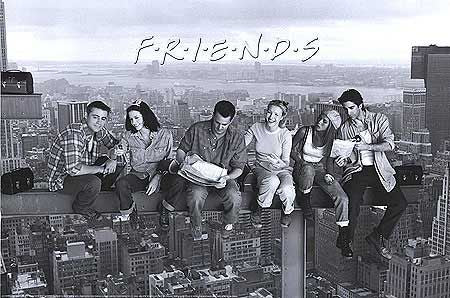 1000 piece jigsaw puzzle for tv poster: Friends