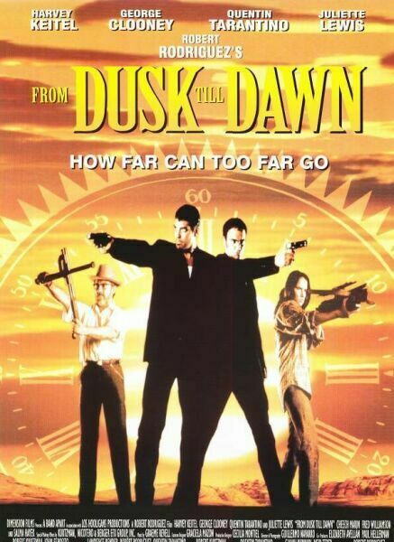 the movie poster: From Dusk Till Dawn (1996) ver2