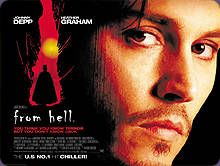 the movie poster: From Hell (2001) ver3