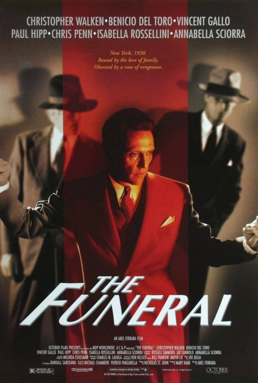 the movie poster: The Funeral (1996) ver1