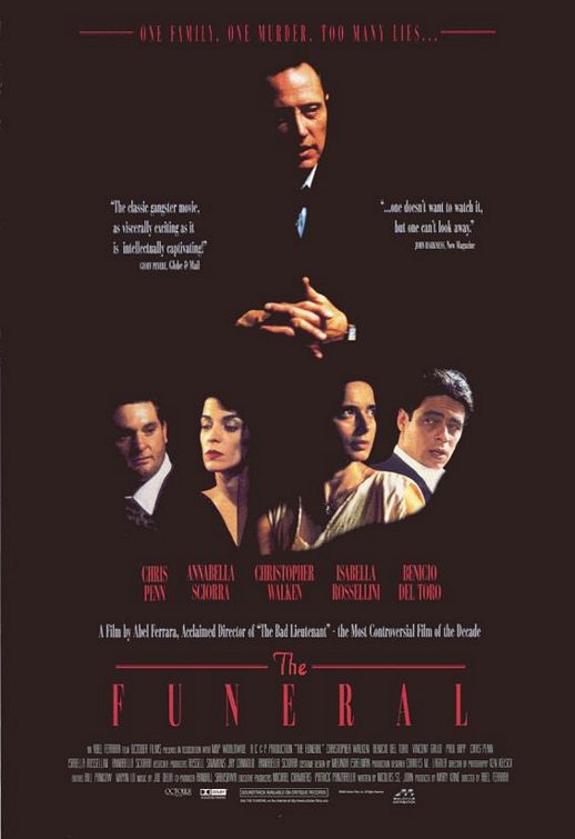 the movie poster: The Funeral (1996) ver3