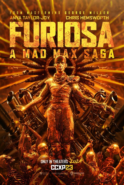 1000 piece jigsaw puzzle for the movie poster: Furiosa: A Mad Max Saga (2024)