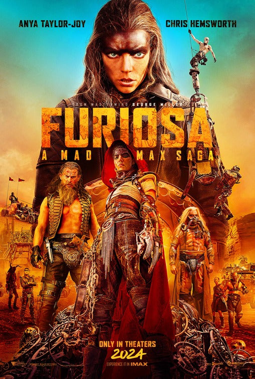 1000 piece jigsaw puzzle for the movie poster: Furiosa: A Mad Max Saga (2024) ver2