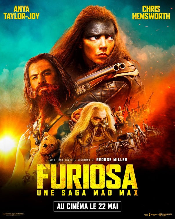 1000 piece jigsaw puzzle for the movie poster: Furiosa: A Mad Max Saga (2024) ver4