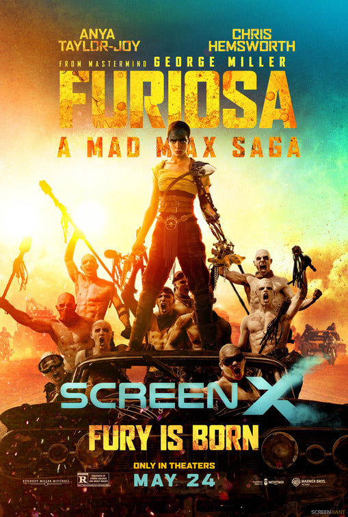 1000 piece jigsaw puzzle for the movie poster: Furiosa: A Mad Max Saga (2024) ver6