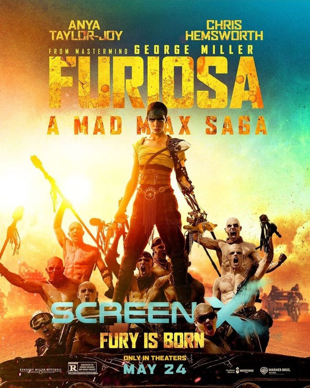 1000 piece jigsaw puzzle for the movie poster: Furiosa: A Mad Max Saga (2024) ver8